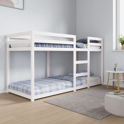 Berkfield Bunk Bed White 80x200 cm Solid Wood Pine