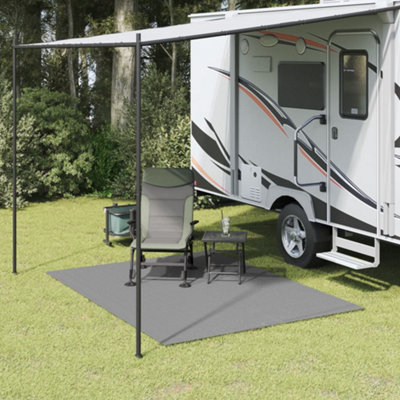 Berkfield Camping Floor Mat Anthracite 2.5x2 m