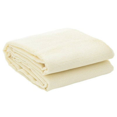 Berkfield Camping Floor Mat Cream 3x2.5 m