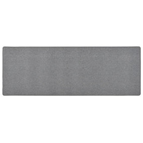 Berkfield Carpet Runner Dark Grey 50x150 cm