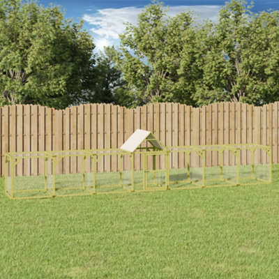 Berkfield Chicken Coop 700x100x150 cm Impregnated Solid Wood Pine Price Comparisons | Compare The Build