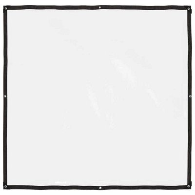 Berkfield Clear Tarpaulin with Eyelets 2x2 m Polyethylene