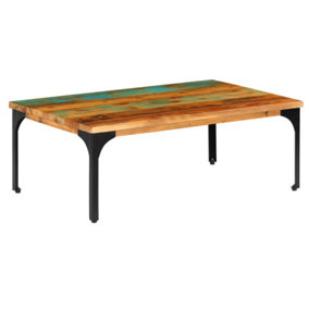 Berkfield Coffee Table 100x60x35 cm Solid Reclaimed Wood