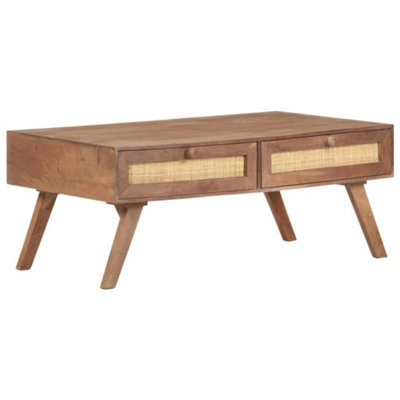 Berkfield Coffee Table 100x60x40 cm Solid Mango Wood