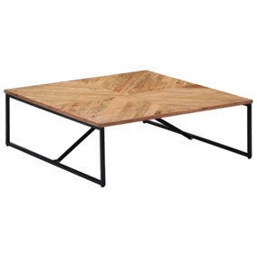Berkfield Coffee Table 110x110x36 cm Solid Acacia Wood
