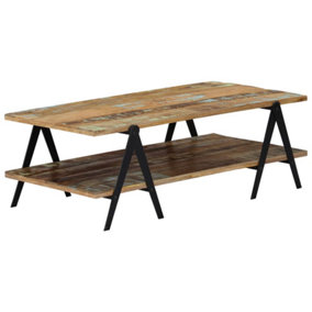 Berkfield Coffee Table 115x60x40 cm Solid Reclaimed Wood
