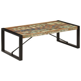 Berkfield Coffee Table 120x60x40 cm Solid Reclaimed Wood