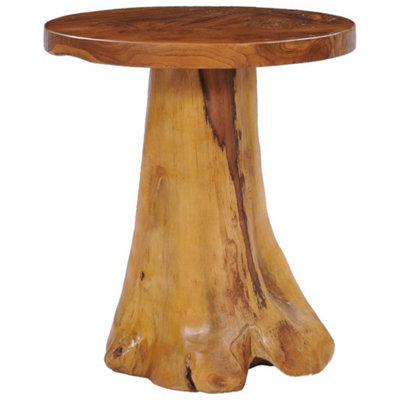Berkfield Coffee Table 40x40 cm Solid Teak Wood