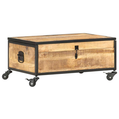 Berkfield Coffee Table 70x50x33 cm Solid Mango Wood