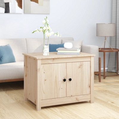 Berkfield Coffee Table 71x49x55 cm Solid Wood Pine