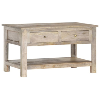 Berkfield Coffee Table 82x52x47 cm Solid Mango Wood