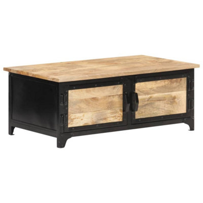 Berkfield Coffee Table 90x50x35 cm Solid Mango Wood