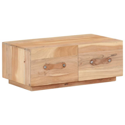 Berkfield Coffee Table 90x50x35 cm Solid Reclaimed Wood