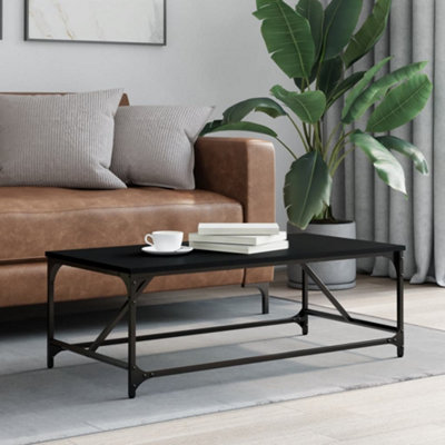 Berkfield Coffee Table Black 100x50x35 cm Engineered Wood