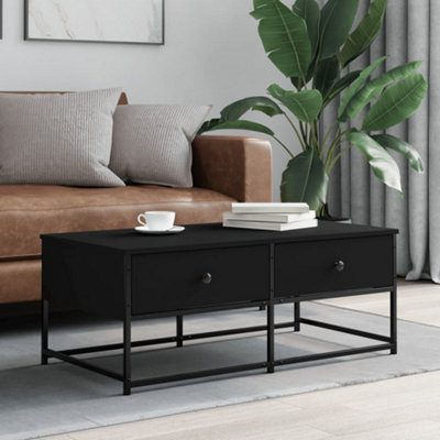 Berkfield Coffee Table Black 100x51x40 cm Engineered Wood