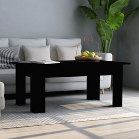 Berkfield Coffee Table Black 100x60x42 cm Engineered Wood