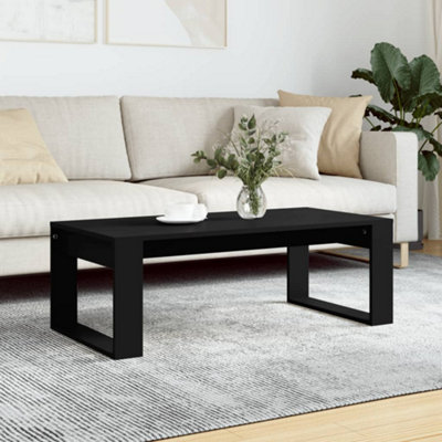 Berkfield Coffee Table Black 102x50x35 cm Engineered Wood