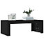 Berkfield Coffee Table Black 102x50x36 cm Engineered Wood