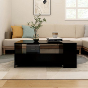 Berkfield Coffee Table Black 102x55x42 cm Engineered Wood