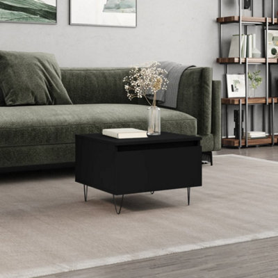 Berkfield Coffee Table Black 50x46x35 cm Engineered Wood