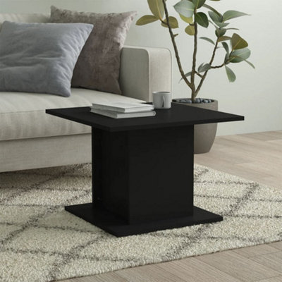 Berkfield Coffee Table Black 55.5x55.5x40 cm Engineered Wood