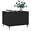 Berkfield Coffee Table Black 60x44.5x45 cm Engineered Wood