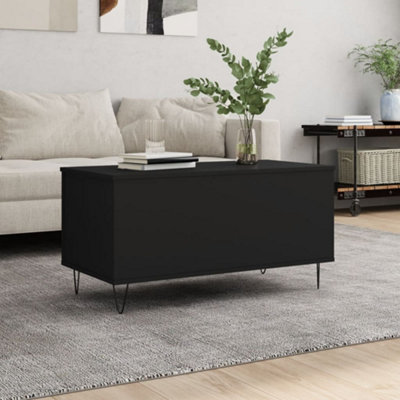 Berkfield Coffee Table Black 90x44.5x45 cm Engineered Wood