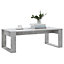 Berkfield Coffee Table Concrete Grey 102x50x35 cm Engineered Wood