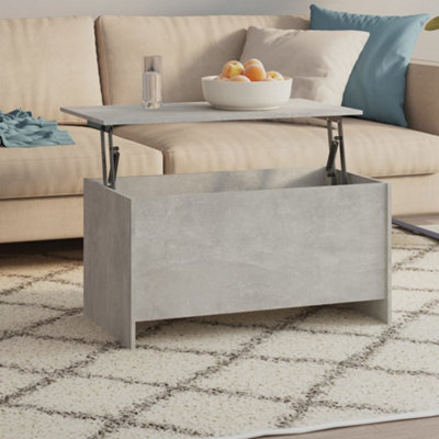 Living spaces deals cement coffee table