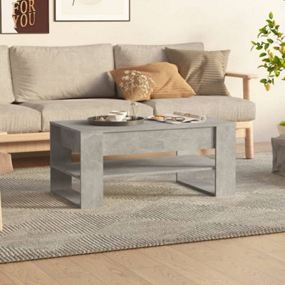 Concrete coffee deals table living spaces