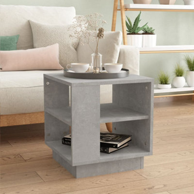 Concrete coffee deals table living spaces