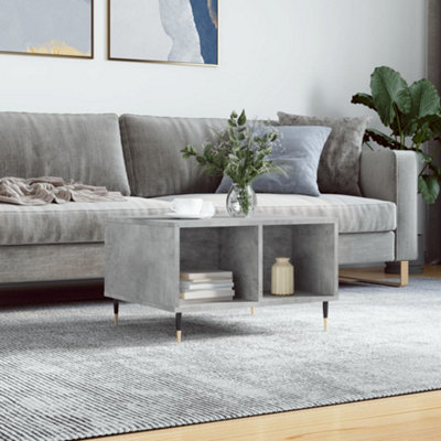 Berkfield Coffee Table Concrete Grey 60x50x36.5 cm Engineered Wood
