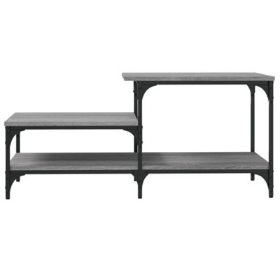 Berkfield Coffee Table Grey Sonoma 100x50.5x45 cm Engineered Wood