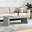 Berkfield Coffee Table Grey Sonoma 102x50x36 cm Engineered Wood