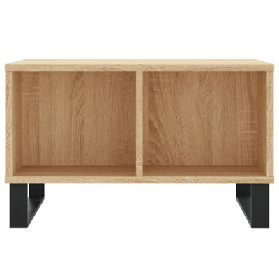 Berkfield Coffee Table Sonoma Oak 60x50x36.5 cm Engineered Wood
