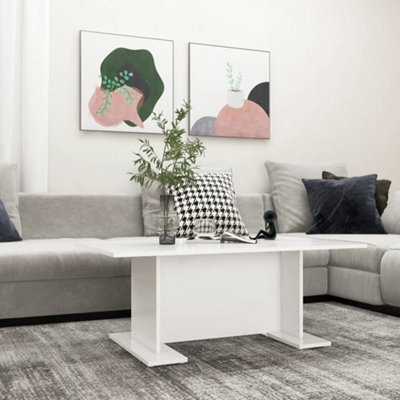 Modern block deals coffee table