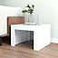 Berkfield Coffee Table White 50x50x35 cm Engineered Wood