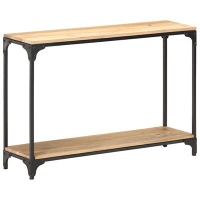 Berkfield Console Table 110x30x75 cm Solid Mango Wood