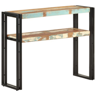 Berkfield Console Table 90x30x75 cm Solid Reclaimed Wood