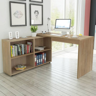 Stylish shop corner desk