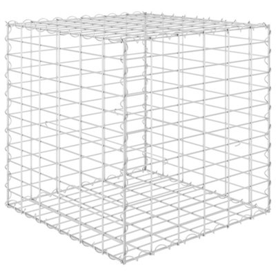 Berkfield Cube Gabion Raised Bed Steel Wire 60x60x60 cm
