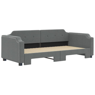 Dark grey deals daybed with trundle