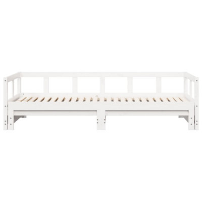 Berkfield Daybed without Mattress White 90x190 cm Solid Wood Pine