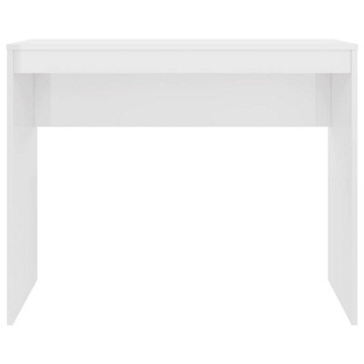 Berkfield Desk High Gloss White 90x40x72 cm Engineered Wood