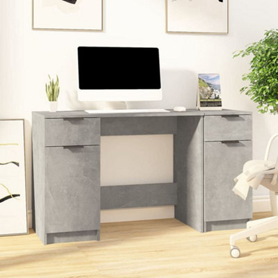 Sleek desk deals with drawers