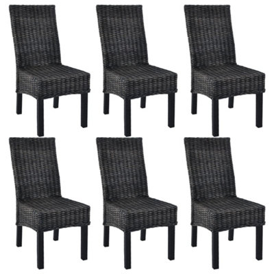 Kubu rattan on sale dining chairs