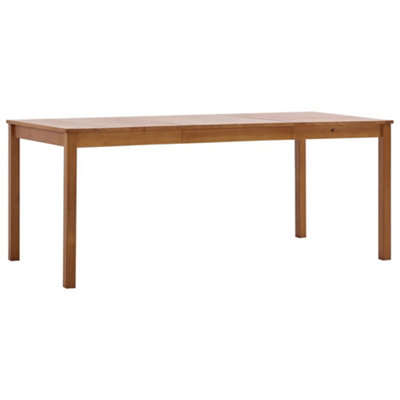Berkfield Dining Table Honey Brown 180x90x73 cm Pinewood