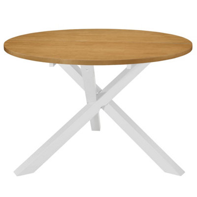 Berkfield Dining Table White 120x75 cm MDF