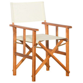 Berkfield Director's Chair Solid Acacia Wood