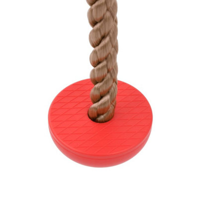 Berkfield Disc Rope Swing for Kids with 4 Treads Multicolour